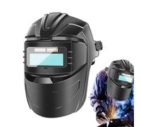 Maschera per saldatura automatica oscurante - Casco per saldatura automatico oscurante, maschera per saldatura scura auto contro l'abbagliamento | Testiera portatile con funzione di visione chiara per