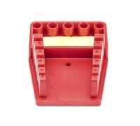 Maschera per saldatura, base antiscivolo, fissaggio stabile, 5 slot, supporto per saldatore, per ingegneri, riparazioni domestiche, creazione di gioielli per tecnici edili e studenti