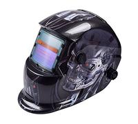 Maschera per Saldatura,Careta Soldar Casco per la maschera di saldatura elettrica Auto Scaricamento Scarichi regolabile per le lenti per Elettricista Attrezzatura protezione Imballaggio(Style D)