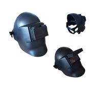 MASCHERA PER SALDATURA CASCO PER FABBRO PROTEZIONE A CRISTALLI LIQUIDI VISIERA