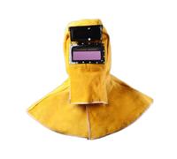 Maschera per saldatura con visiera frontale ribaltabile per accessori per