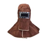 Maschera per saldatura con visiera frontale ribaltabile per accessori per