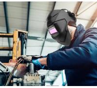 MASCHERA PER SALDATURE OSCURANTE CASCO LCD REGOLABILE AUTOSCURANTE