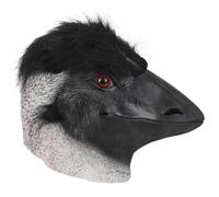 Maschera per uccelli di Halloween Funny Realistic Mask Maschera in lattice Costume per feste di Halloween e mostri Ball, animale