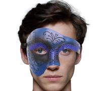 Maschera per una serata in maschera, accessorio travestimento cosplay mezzo viso