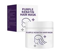 Maschera Per Viola - Maschera Per Cheratina Di Detroitrain Purplle | Maschese Per Balsamo Per Riparazioni Profonde Per Peli Asciutti E Fragili | Ripristina L'elasticità, La Cas
