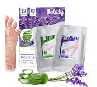Maschera Piedi Esfoliante Peeling 2 Paia 2 Funzioni; Sbiancante Naturale Non Irr