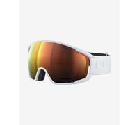 Maschera POC Zonula bianco con lente Clarity Intense Partly Sunny Orange