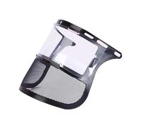 Maschera protettiva di sicurezza in PVC montata sulla testa, anti-schizzi, anti-polvere, for tagliare il cappello, evitare la maschera di protezione dello schermo facciale(A5)