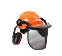 Maschera protettiva for decespugliatore, casco di sicurezza industriale e forestale, protezione for le orecchie, ricambi for decespugliatore, accessori for tosaerba(3in1 face mask(1pc))