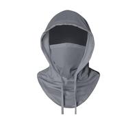 Maschera protettiva leggera per uomo e donna, con sciarpa per il collo, antivento, traspirante, ideale per ciclismo, moto, trail running, sport all'aria aperta (E, taglia unica)