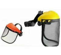 Maschera Protettiva Per Decespugliatore Tagliaerba Visiera A Rete Regolabile