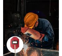 Maschera protettiva per saldatura con impugnatura, accessorio per utensile da