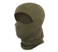 Maschera Protettiva per Softair, Passamontagna per Addestramento Tattico Militare, Maschera Integrale in Silicone per Paintball Ciclismo e Caccia(Green)