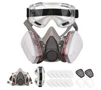 Maschera protettiva professionale anti polvere gas verniciatura vapore organico