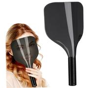 Maschera Protettiva Viso per Colorazione Chioma Nera in Plastico