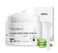 Maschera Punti Neri | 2% BHA cura testa nera | Maschera spazzolata sulla spazzola, perfetta adattamento | contenente acido ialuronico e aloe vera | lattina di 30 grammi (60 pezzi)