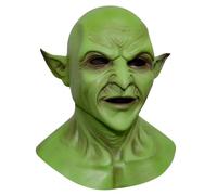 Maschera raccapricciante per cosplay, Halloween, maschera integrale per demoni horror per adulti, accessori in lattice, per feste in costume e giochi di ruolo
