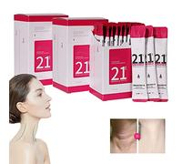 Maschera rassodante coreana 21 giorni Nmn Maschera rassodante idratante anti-età Maschera viso portatile senza lavaggi Siero di acido ialuronico per collo per collo e viso