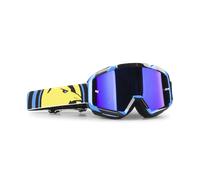 §Maschera Raven Strike Lente Doppia Lente Ipno Blu Specchio§