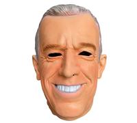 Maschera realistica alla presidenziale Joe - Headswear di costumi divertenti, maschera testa in lattice di Halloween | Halloween Cosplay Party Coverging, Disguico a tema politico per costume da festa