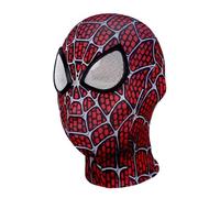 Maschera realistica da uomo ragno americano, sorprendente, lontano da casa, rimpatriata, simbiote, classica, Halloween, cosplay, feste in maschera, feste, travestimenti, costume (incredibile)