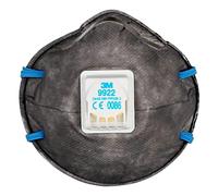 MASCHERA RESPIRATORIA SERIE 9000 CON VALVOLA 9922 - FF P2