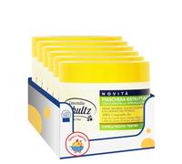 Maschera Ristrutturante Capelli con Camomilla, Pappa Reale e Germe di Grano - 300 ml kit con Spugna Brandizzata SPESA & RISPARMIO Inclusa - Variazioni 4/6/8/10 Pezzi (6)
