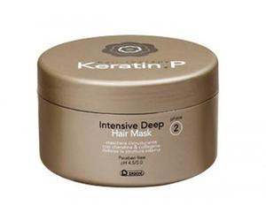 MASCHERA RISTRUTTURANTE CAPELLI CON CHERATINA E COLLAGENE. KERATIN P PHASE 2 500 ml. BIACRE