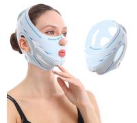 Maschera riutilizzabile GGUFAY per la linea a V, cinturino riutilizzabile per il mento, maschera per il viso per il lifting della linea a V, benda per lifting, progettata per l'uso quotidiano