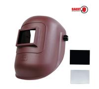 MASCHERA SALDARE A CASCO S800 CON VETRO NERO E TRASPARENTE