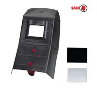 MASCHERA SALDARE ECOLINE CON VETRO NERO E TRASPARENTE