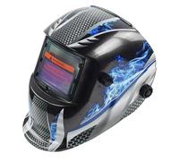 Maschera Saldatura Autoscurante Casco da saldatura con cambio automatico della luce solare, casco, maschera protettiva for(Blue)