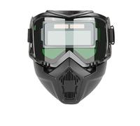 Maschera Saldatura Autoscurante, Casco Saldatura Maschera di saldatura automatica montata sulla testa, occhiali protettivi, filtro luce, casco antiriflesso, maschera protettiva(A)