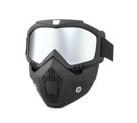 Maschera Saldatura Autoscurante Maschera di saldatura automatica montata sulla testa, occhiali protettivi, filtro luce, casco antiriflesso, maschera protettiva(Silver)