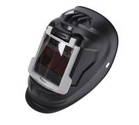 maschera saldatura, Casco Per Saldatura Oscurante Automatico 100x59,5 Mm Schermo di Visualizzazione Grande Maschera Per Saldatura a Colori Reali Cappuccio Per Saldatura Elettrica Protezione Per Il Vi