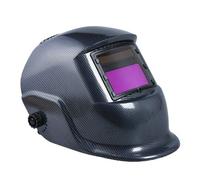 Maschera Saldatura, Casco Saldatura Auto ad energia solare che oscura la maschera elettrica della maschera di saldatura del casco del saldatore del saldatore per la saldatrice(Gold)