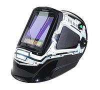 Maschera Saldatura, Casco Saldatura Auto scurimento saldatura della mascherina 3 Visualizza di Windows 100x93mm Dimensioni (3.94x3.66") DIN 4-13 ottico 1111 5 Sensori saldatura Casco