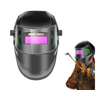 Maschera Saldatura con Filtro Auto Oscurante - Visiera Protezione Saldatura per Adulti - Copertura Protettiva per Addetti Manutenzione Industriale Riparazioni Auto Officina