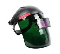 Maschera Saldatura Leggera, Maschera for saldatura con schermo di visualizzazione grande, oscuramento automatico solare, casco for montato sulla testa, cappuccio sicurezza for for molatura
