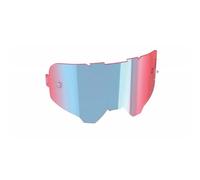 maschera schermo specchio mountain bike Leatt iriz Bleu