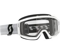 MASCHERA SCOTT Primal BIANCA LENTE TRASPARENTE ENDURO 278599
