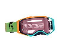 Maschera SCOTT PROSPECT AMPLIFER blu arancio lente rosa motocross enduro dh