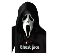 Maschera Scream Ufficiale Ghostface Fun World Licenza Halloween Bianca