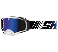 Maschera shot core stripe blu brillante