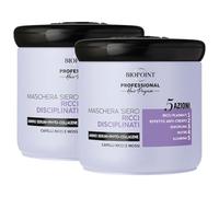 Maschera Siero RICCI DISCIPLINATI Per Capelli Ricci e Mossi. Con Amino Serum+Phyto-Collagene. 5 Azioni, Dona Vitalità e Benessere Ai Capelli 400ml (2 Unità)