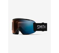 Maschera Smith Squad S nero con lente ChromaPop Pro Photochromic Blue Mirror