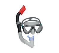 Maschera Snorkel con Boccaglio Bestway per Snorkeling nera 14+ - Nero