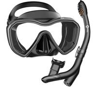 maschera snorkeling, set subacquea, anti-fog, anti-perdite, boccaglio, vision...
