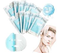 Maschera solubile al nano-collagene, maschera idratante antirughe, maschera per lifting viso, maschera solubile in acqua al collagene, maschera per la cura della pelle (10 pezzi)
